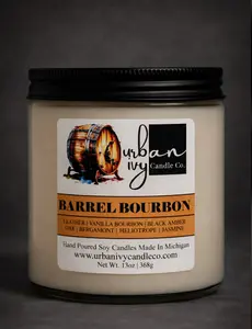 Barrel Bourbon Candle