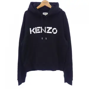 Pre-owned KENZO Cotton Small Leather Goods FA65SW3004MD Hoodie