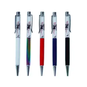 Luxury Naked Lady Girl Funny Writing Journaling Office Pen Floating Floater Tip And Strip Kawaii Ballpoint Nude Pens For Adult Women Men Nice Gift