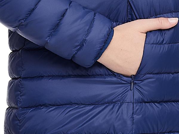 Orolay Packable Lightweight Down Jacket for Women with Stand Collar for Outdoor, Quilted Puffer Coat with Windproof Stand Collar , Water-Resistant