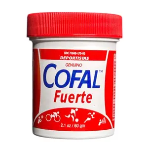 Cofal Fuerte Skin Lotion for Deportistas Genuino 2.1 oz - Genuine Moisturizers for Athletes, Targeted Skin Care,2.1 oz Size, Body Care Cosmetic