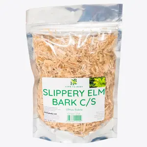 Herb To Body Slippery Elm Bark C/S | Cut & Sifted | Ulmus Rubra | 4oz