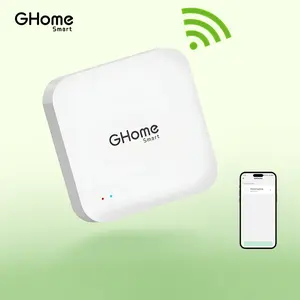 GHome Smart Bluetooth & Mesh Gateway Mini Wireless Smart Home Hub, WiFi Gateway for Tuya Smart Devices, 2.4GHz Required, No Wiring Required