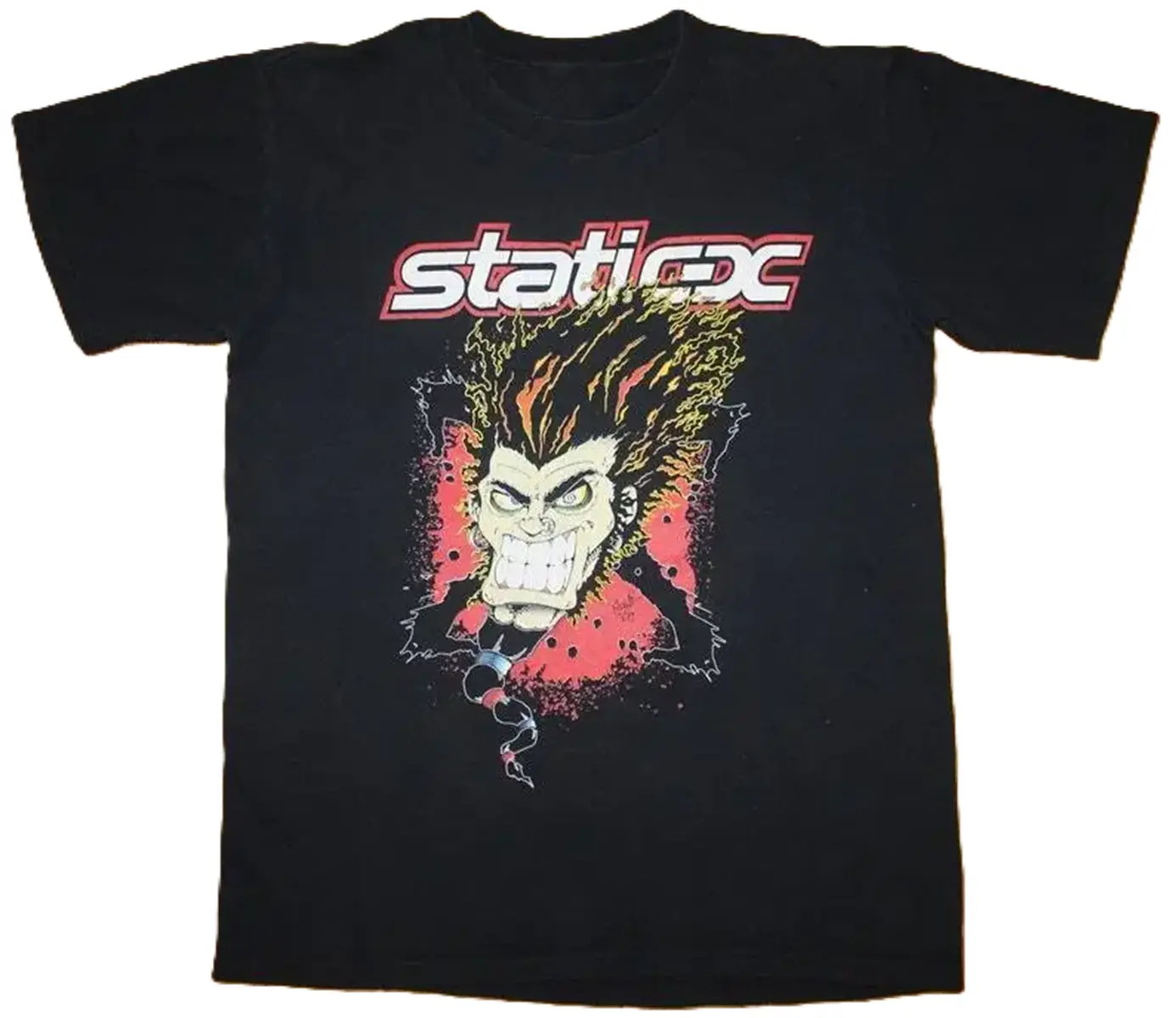1999 Static-X Wisconsin Death Trip Wayne Black Unisex Cotton One Side T-Shirt