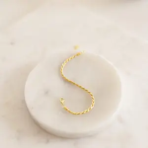 Rope Chain Bracelet by Caitlyn Minimalist