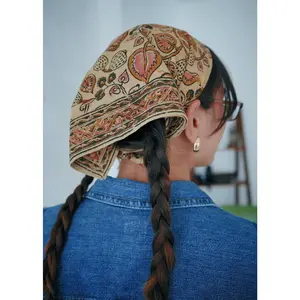 Autumn Leaf - Kalamkari Cotton Bandana