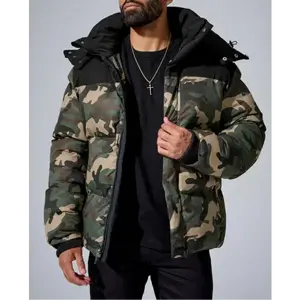 Jordan craig hooded puffer coat