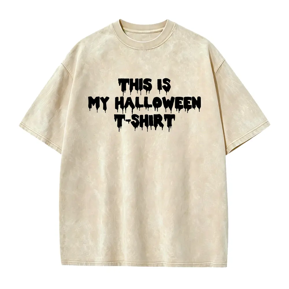 Zombie Text Custom Halloween Shirt, Custom Halloween T-Shirt, Blood Effect Custom Shirt, Your Design Here Halloween Shirt, Halloween T-Shirt