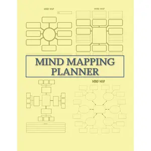 Mind Mapping Planner: Assorted Mind Map Templates for Organizing Your Thoughts and Brainstorming Your Ideas Paperback – February 15, 2023
