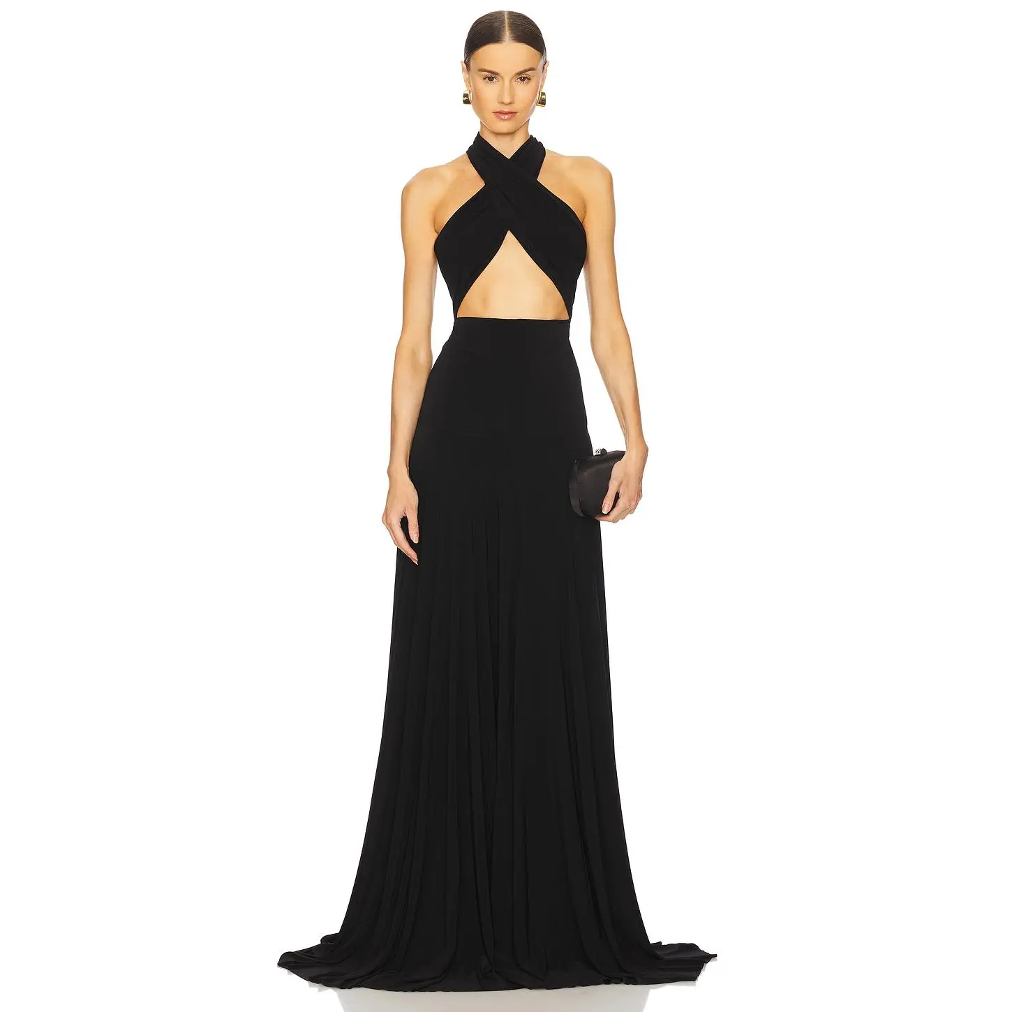 Norma Kamali Convertible Gown in Black