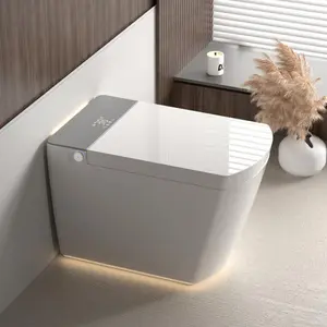 Bellemave  Modern integrated Smart toilet, Auto Open/Close lid, temperature heating seat, instant warm water cleaning, can automatically flush, remote control flush, foot sensing flush