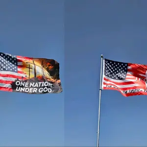 One Nation Under God USA Flag