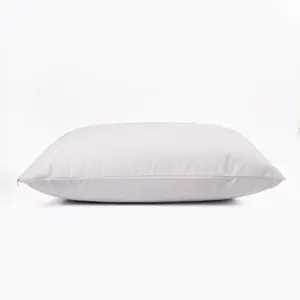 Terry Waterproof Pillow Cover with Zip Pack of 2 Soft Terry Cloth Waterproof Layer for Comfort and Hygiene