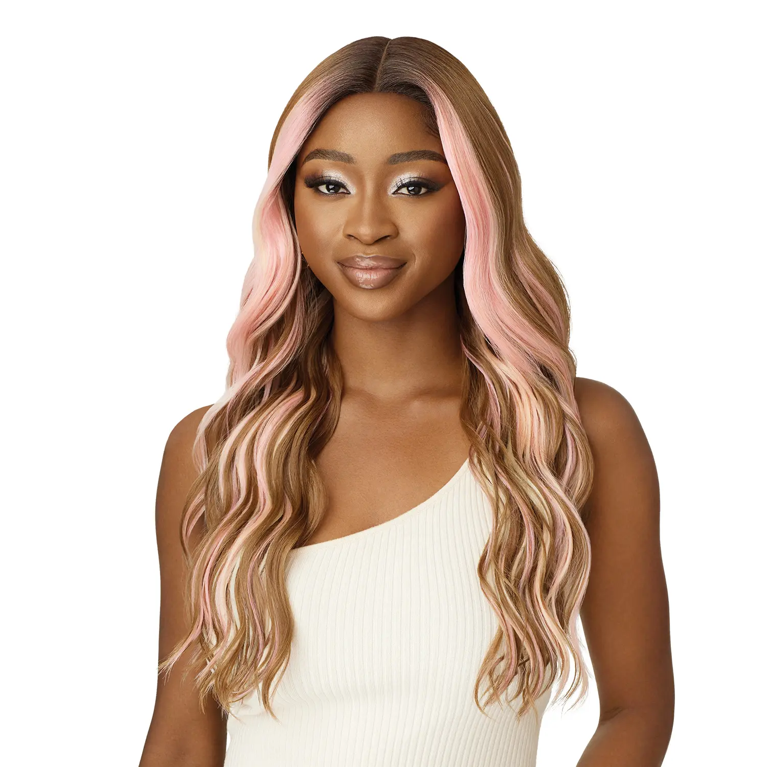 Outre HD Lace Front Wig, EveryWear Every38, Glueless Frontal Synthetic Wig for Fashion Accessories Use, Glueless Frontal Wig