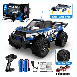 1:20 4WD RC Off-Road Car, 40KM/H High-Speed All-Terrain Drift Vehicle with Shock Absorbers & Anti-Slip Tires, 2.4GHz Durable Remote Control Toy for Boys, Cool Tech Gift for Christmas & Birthday