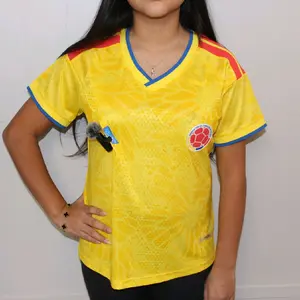 New Design Women's Colombia T-Shirt 2026 World Cup Comfortable Fit XS-2XL