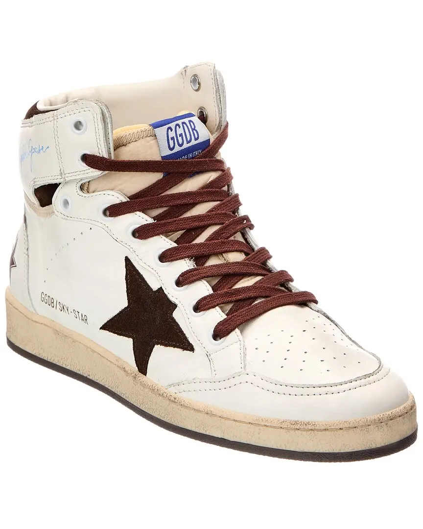 Golden Goose Leather High-Top Sneaker
