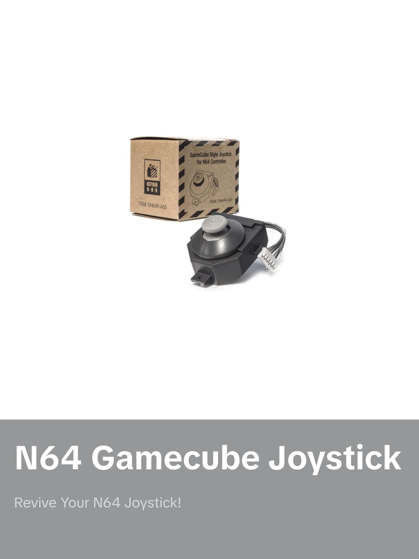 GameCube Style Replacement Joystick for N64 Controller