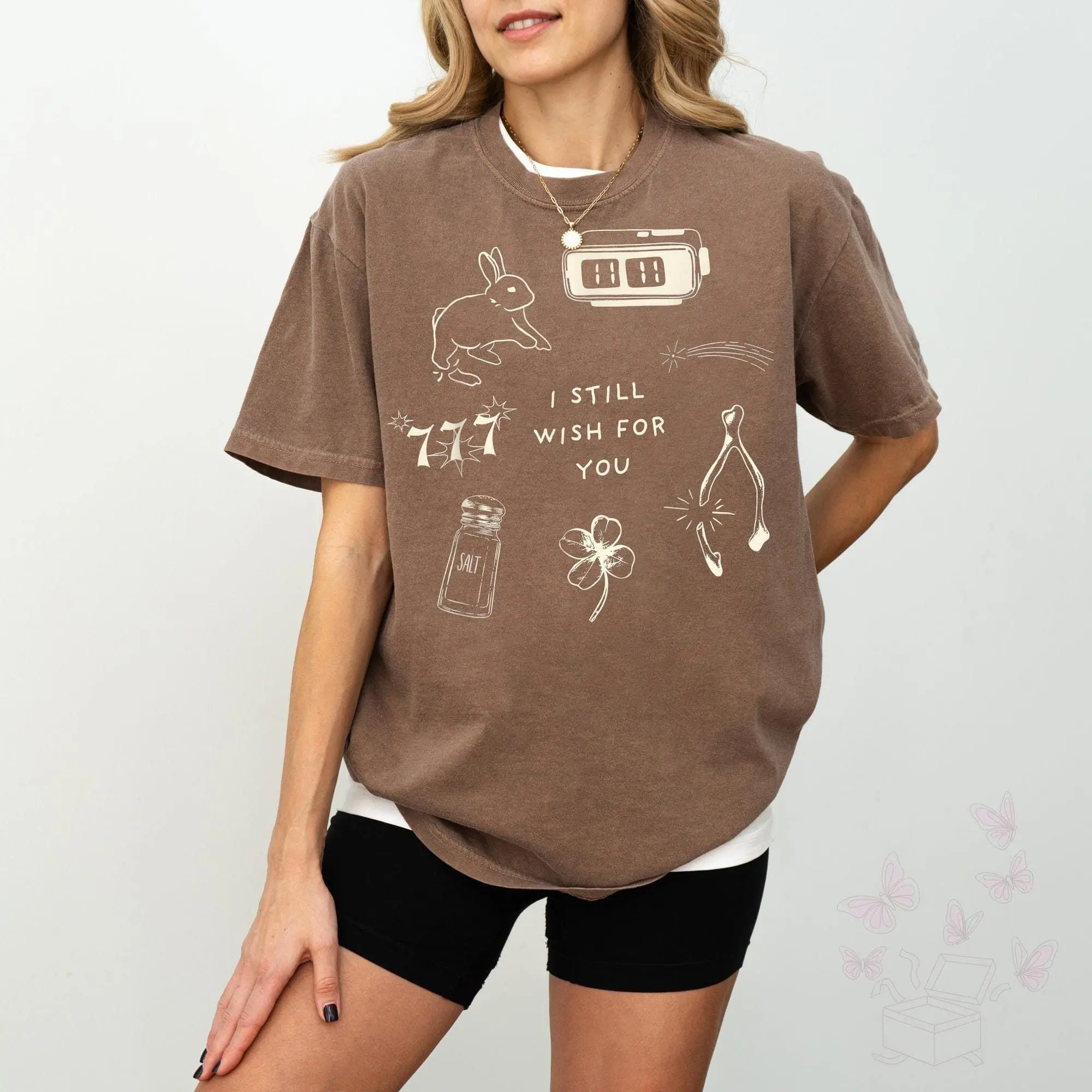 Comfort Colors Wishbone Eleven Eleven Graphic TShirt