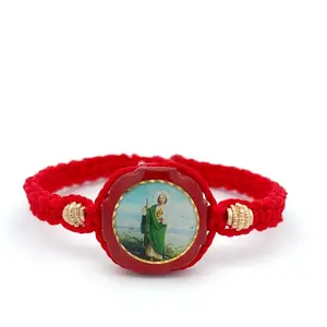 St Jude Red Handmade Bracelet