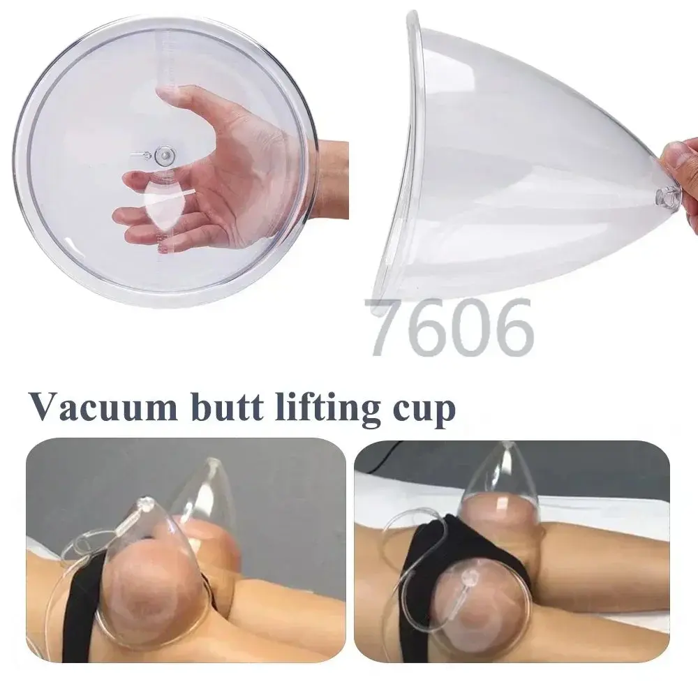 Butt Cup for Buttock  Enlargement Machine 16cm19cm 21cm 1200ml/1500ml/1800ml  Breast Enlargement Suction Hips Lifting Vacuum Cup