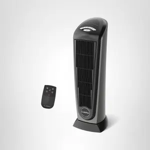 1500W Ceramic Tower Space Heater With Remote Control Thermostat Timer Widespread Oscillation Portable Electric Heater For Indoor Use Bedroom