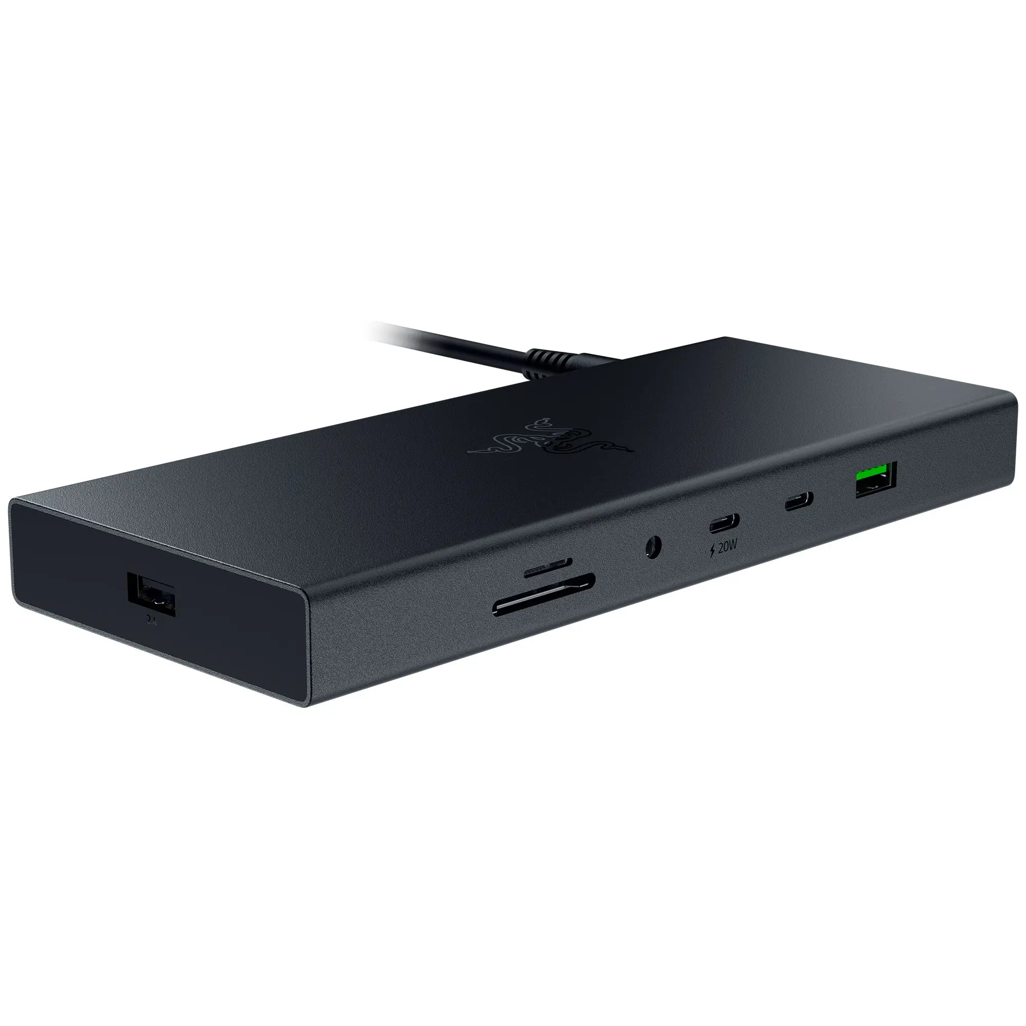 Razer USB 4 Dock - USB Type-C 12-in-1 Multiport Adapter with High-Speed Connectivity, Universal Docking Hub for Laptop and PC