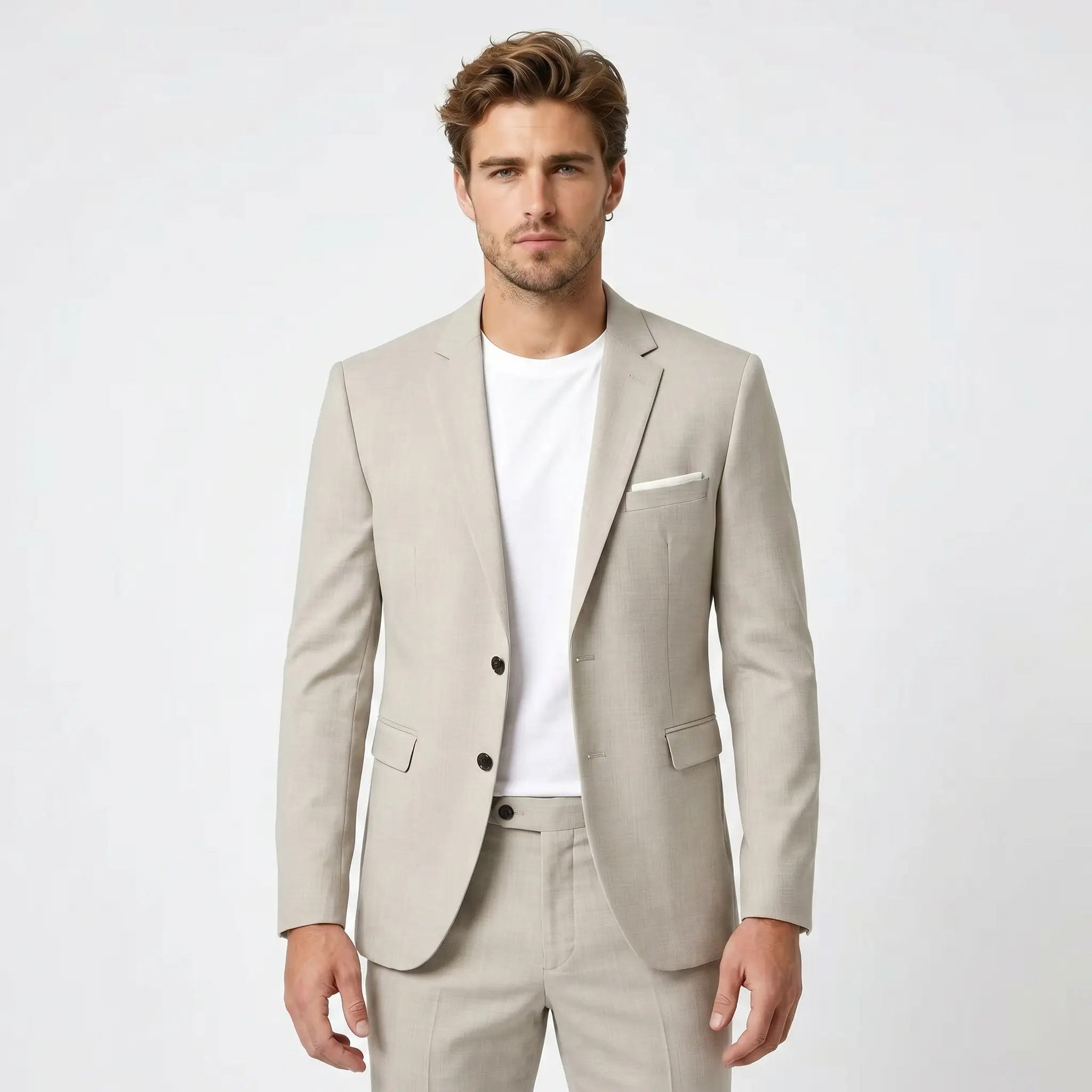 Elevate Any Outfit Instantly with This Versatile Beige Blazer – Your New Go-To Wardrobe Staple