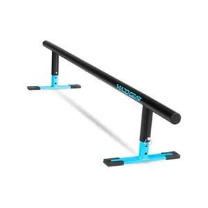 55" Adjustable Grind Rail - Black Blue