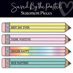 Pencils | Statement Piece | Saved By The Pastel | Schoolgirl Style