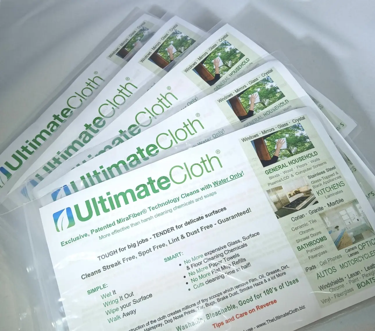 ULTIMATE CLOTH 5 Pack Streak Free ~ Standard