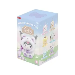 Miniso Sanrio Fox Island Series Vinyl Plush Keychain Blind Box
