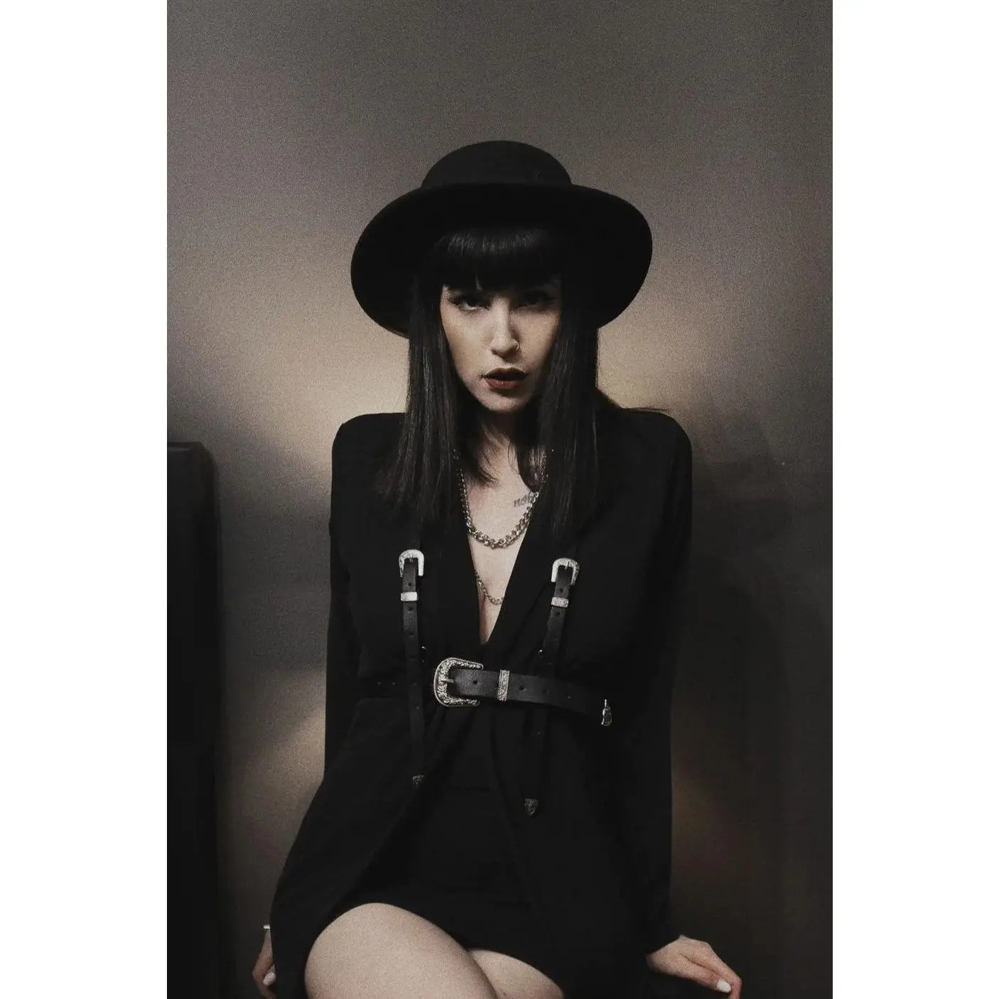 The Midnight Rider Western Goth Harness