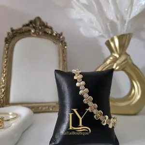 LaYaiBoutique #2257 14k gold plated bracelet, High Quality