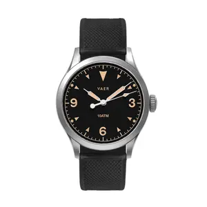 VAER S5 Tradition - 40mm Men's Field Watch, 100m Water-Resistant, Quartz Movement, Scratch Resistant Sapphire Crystal