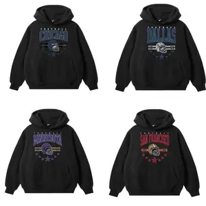 All Team Football Hoodie, Vintage 90s Sport Team Hoodie, Gift for Football Fans Hoodie, Gift for Men and Women - CY