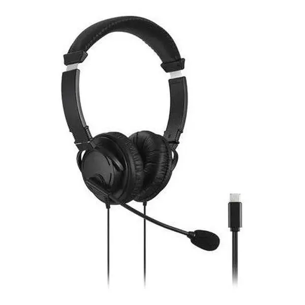 Kensington HiFi USB-C Headphones with Mic & Safe Listening Limiter (Multi-Packs Available)