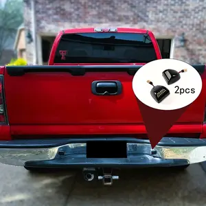💡🚗 2PCS LED License Plate Light | Fit Chevy Silverado/Suburban/Tahoe GMC Sierra/Yukon XL ✅ High-Intensity LED All-Condition Clear ✅ FCC Certified Safe ✅ 12V Energy-Saving Durable | Night Safety Upgrade! LED Tailgate Lights