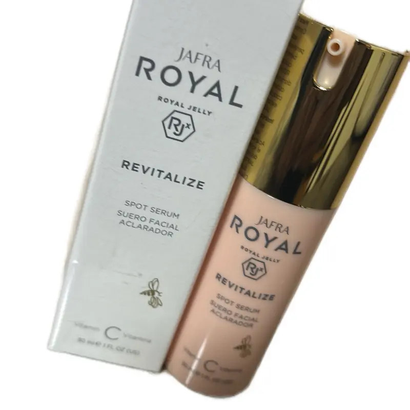 royal jelly reavitalize Spot serum ( suero facial aclarador vitamina a C 1 fl oz 30 ml (US) Skincare jafra Comfort