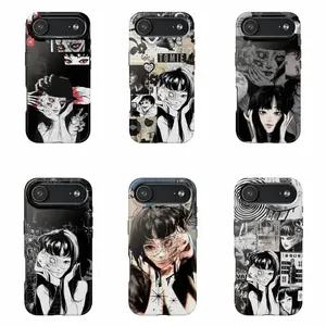 Junji Ito Tomie Phone Case,Creepy Manga Aesthetic for iPhone17 ProMax /16/15/14/13/12/11 Plus for Samsung phones, suitable for both men and women,  Perfect Gift for Women Men.A gift for the fans