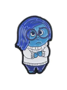 Emotional Movie Enamel Brooch Clip, Creative Design Badge, Elegant Women's Personalized Clothing Accessory, Perfect Gift for Her, Durable Metal Pins, Lapel Pin