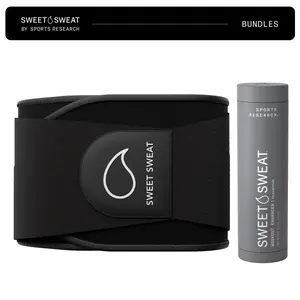 Sweet Sweat Gel Unscented (6.4oz) + Pro Series Waist Trimmer Bundle