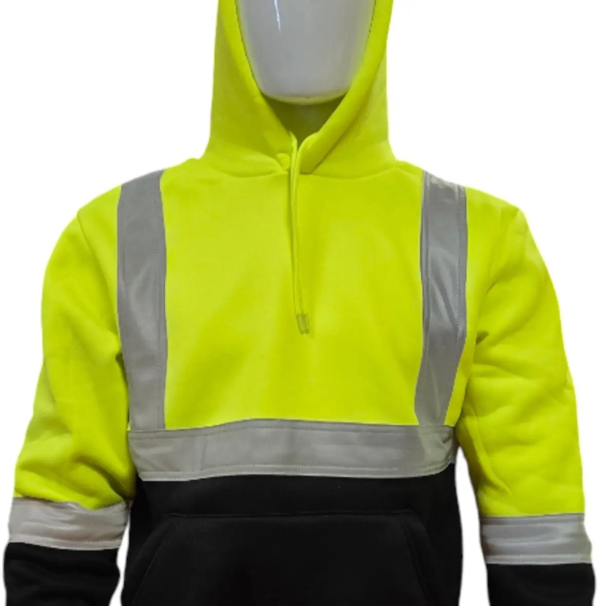 Safety Pullover Hooded Sweatshirt with Stretchable reflector Safety Pullover Hooded Sweatshirt with Stretchable reflector