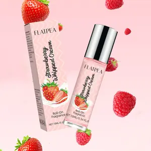 1 Piece Fruity Gourmand Strawberry Roll-On Perfume, 10ml Alcohol-Free Formula Long Lasting Fragrance