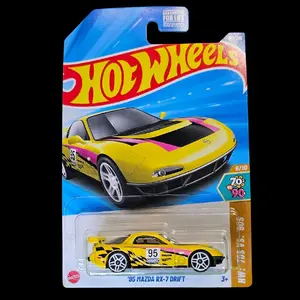 2025 HOT WHEELS DIE CAST HW 70S VS 90S 1995 MAZDA RX-7 DRIFT CAR 163 Diecast Metal Model