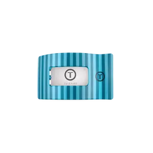 Splash Zone Small Flat Rectangle Hair Clip