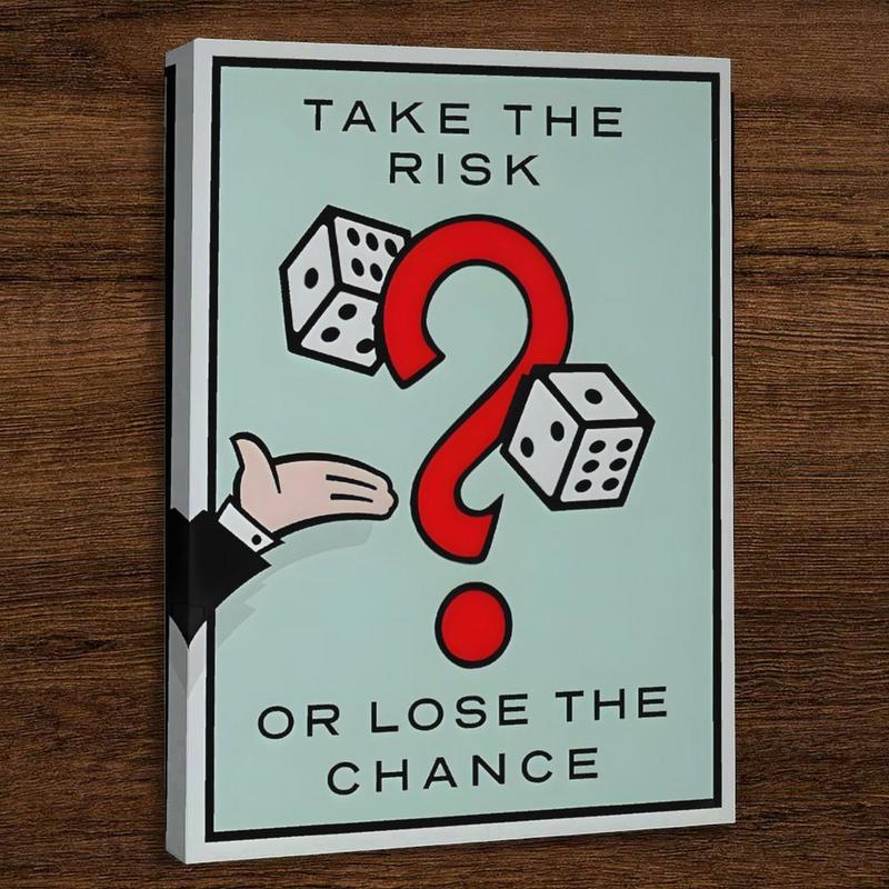 Classic Cartoon Graffiti Canvas Painting "ALECO Monopoly" - Timeless Money Poster for Home, Living Room, Office Wall Decor - Eco-Friendly, Fade-Resistant, UV-Protected Artistic Decoration