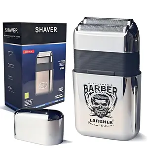 Electric Shavers, 1 Count Rechargeable Waterproof Close Shave Trimmer, Portable Beard Shaver for Home and Travel Use, USB Rechargeable Shaver, Cordless Waterproof Shaver