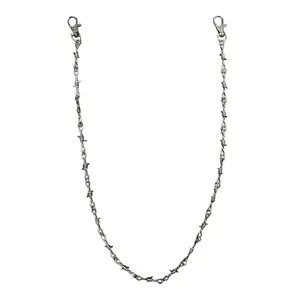 'Barbwire' Jean Keychain