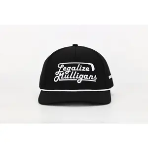 Legalize Mulligans Black Rope Hat